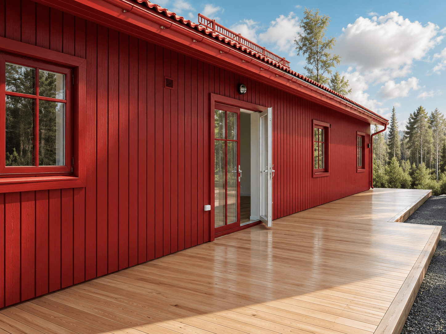 Final exterior terrace visualization